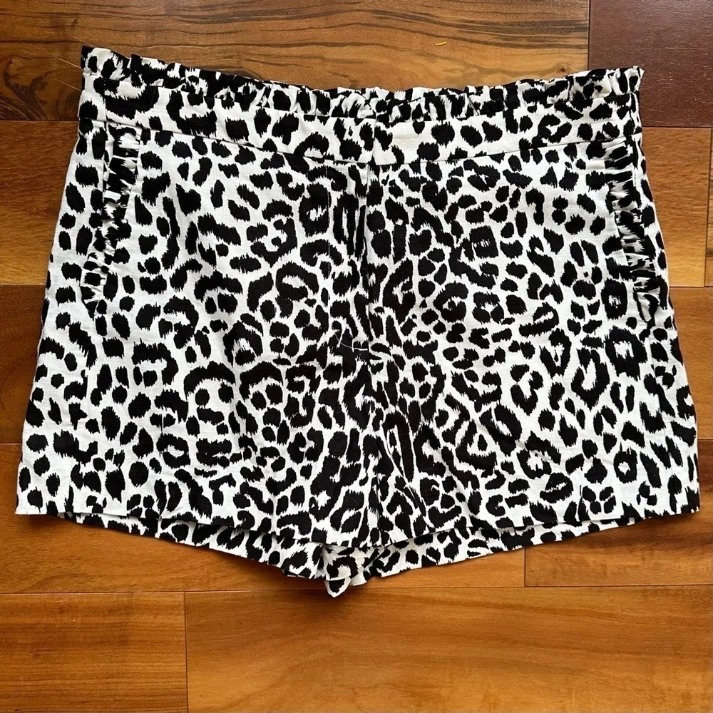 J. Crew Animal Print Shorts